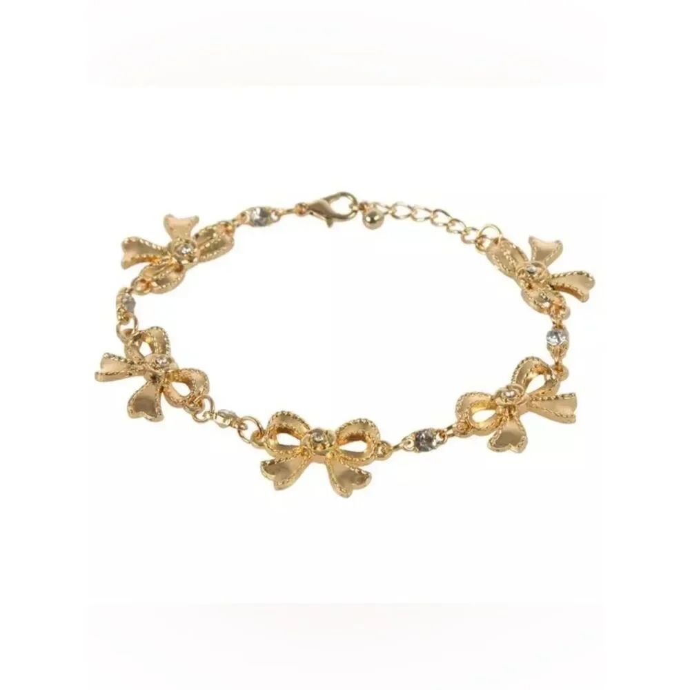 New Metal Gallery Metal Bow Bracelet